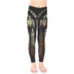 Stained Glass Window Gothic Kids  Leggings