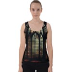 Stained Glass Window Gothic Velvet Tank Top