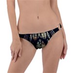 Stained Glass Window Gothic Ring Detail Bikini Bottoms