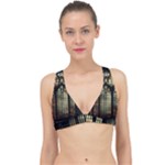 Stained Glass Window Gothic Classic Banded Bikini Top