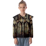 Stained Glass Window Gothic Kids  Peter Pan Collar Blouse
