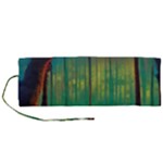 Nature Swamp Water Sunset Spooky Night Reflections Bayou Lake Roll Up Canvas Pencil Holder (M)