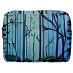 Nature Outdoors Night Trees Scene Forest Woods Light Moonlight Wilderness Stars Make Up Pouch (Large)