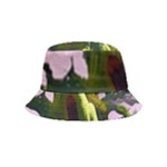 Outdoors Night Full Moon Setting Scene Woods Light Moonlight Nature Wilderness Landscape Inside Out Bucket Hat (Kids)