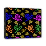 Pattern Repetition Snail Blue Canvas 10  x 8  (Stretched)