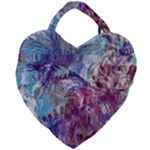 Blend Marbling Giant Heart Shaped Tote