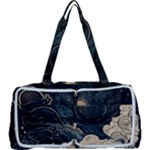 Starry Sky Moon Space Cosmic Galaxy Nature Art Clouds Art Nouveau Abstract Multi Function Bag