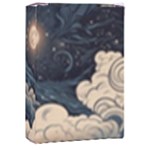 Starry Sky Moon Space Cosmic Galaxy Nature Art Clouds Art Nouveau Abstract Playing Cards Single Design (Rectangle) with Custom Box