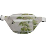 Watercolor Leaves Branch Nature Plant Growing Still Life Botanical Study Fanny Pack