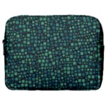 Squares cubism geometric background Make Up Pouch (Large)