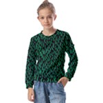 Confetti Texture Tileable Repeating Kids  Long Sleeve T-Shirt with Frill 