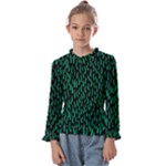Confetti Texture Tileable Repeating Kids  Frill Detail T-Shirt