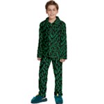Confetti Texture Tileable Repeating Kids  Long Sleeve Velvet Pajamas Set