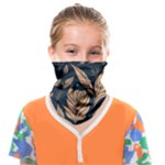 Background Pattern Leaves Texture Face Covering Bandana (Kids)