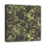Green Camouflage Military Army Pattern Mini Canvas 8  x 8  (Stretched)