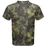 Green Camouflage Military Army Pattern Men s Cotton T-Shirt