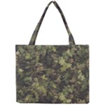 Green Camouflage Military Army Pattern Mini Tote Bag