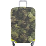 Green Camouflage Military Army Pattern Luggage Cover (Large)