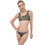 Green Camouflage Military Army Pattern The Little Details Bikini Set