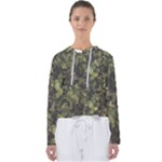 Green Camouflage Military Army Pattern Women s Slouchy Sweat