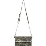 Green Camouflage Military Army Pattern Mini Crossbody Handbag