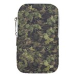 Green Camouflage Military Army Pattern Waist Pouch (Small)