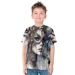 Woman in Space Kids  Cotton T-Shirt