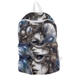 Woman in Space Foldable Lightweight Backpack