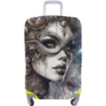 Woman in Space Luggage Cover (Large)