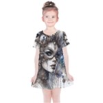 Woman in Space Kids  Simple Cotton Dress