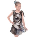 Woman in Space Kids  Tie Up Tunic Dress