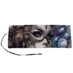 Woman in Space Roll Up Canvas Pencil Holder (S)