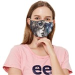 Woman in Space Fitted Cloth Face Mask (Adult)