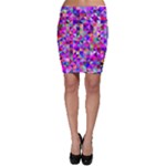 Floor Colorful Triangle Bodycon Skirt