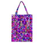 Floor Colorful Triangle Classic Tote Bag