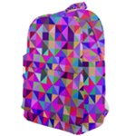 Floor Colorful Triangle Classic Backpack