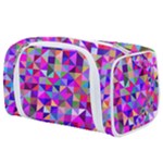Floor Colorful Triangle Toiletries Pouch