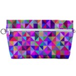 Floor Colorful Triangle Handbag Organizer