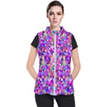 Floor Colorful Triangle Women s Puffer Vest
