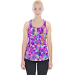 Floor Colorful Triangle Piece Up Tank Top
