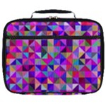 Floor Colorful Triangle Full Print Lunch Bag