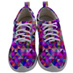 Floor Colorful Triangle Mens Athletic Shoes