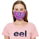Floor Colorful Triangle Cloth Face Mask (Adult)