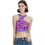 Floor Colorful Triangle Cut Out Top
