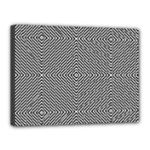 Abstract Diagonal Stripe Pattern Seamless Canvas 16  x 12  (Stretched)