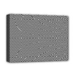 Abstract Diagonal Stripe Pattern Seamless Deluxe Canvas 16  x 12  (Stretched) 