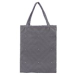 Abstract Diagonal Stripe Pattern Seamless Classic Tote Bag
