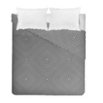Abstract Diagonal Stripe Pattern Seamless Duvet Cover Double Side (Full/ Double Size)