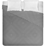 Abstract Diagonal Stripe Pattern Seamless Duvet Cover Double Side (King Size)