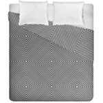 Abstract Diagonal Stripe Pattern Seamless Duvet Cover Double Side (California King Size)